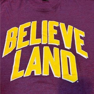 Homage “Believeland” Cleveland Cavs Tee- Size XL
